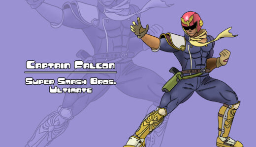 Captain falcon（キャプテン・ファルコン）：F-zero　Illustration