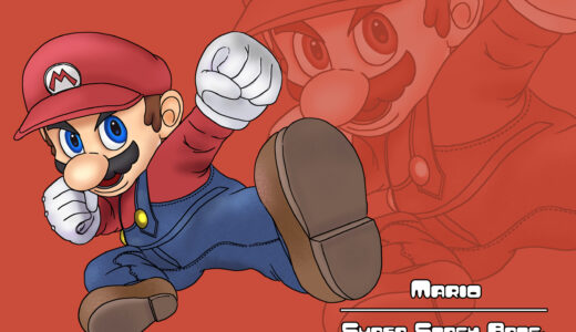 Mario（マリオ）：SuperMario　Illustration