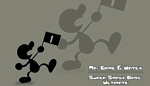 Mr.Game＆Watch（Mr.ゲーム＆ウォッチ）　Illustration