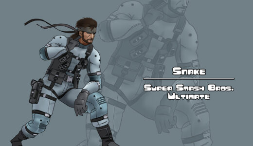 Snake（ソリッド・スネーク）：METAL GEAR SOLID　Illustration