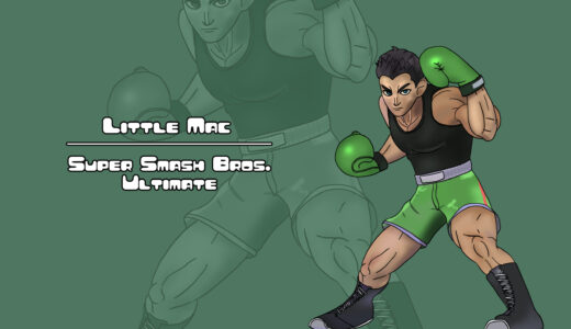 Little Mac（リトル・マック）：Punch out!!　Illustration