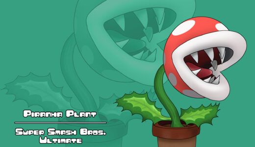 Piranha Plant（パックンフラワー）：SuperMario　Illustration