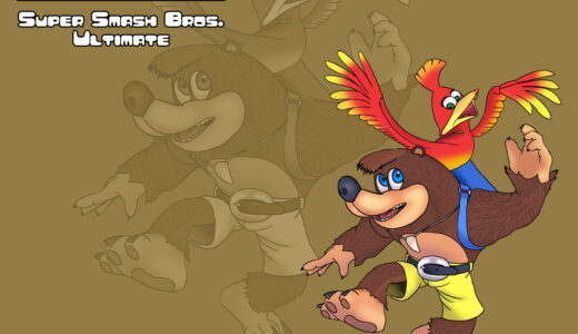 Banjo&Kazooie（バンジョー＆カズーイ）  Illustration