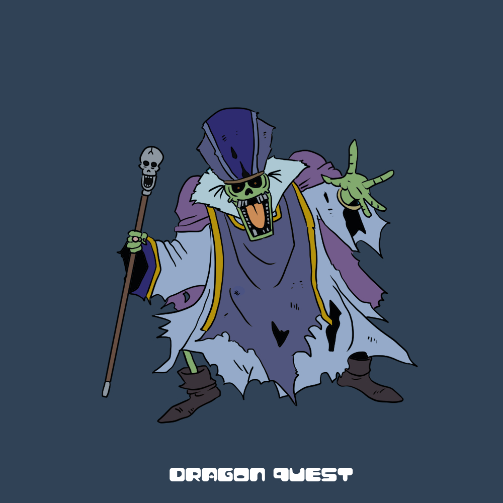 『Wight priest』（Dragon Quest）Illustration