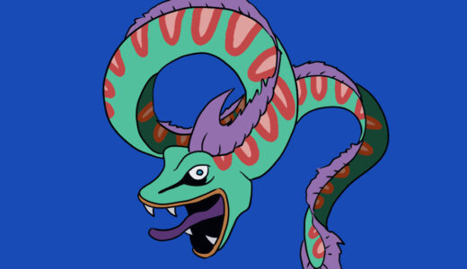 『Marine Serpent』（Dragon Quest）Illustration