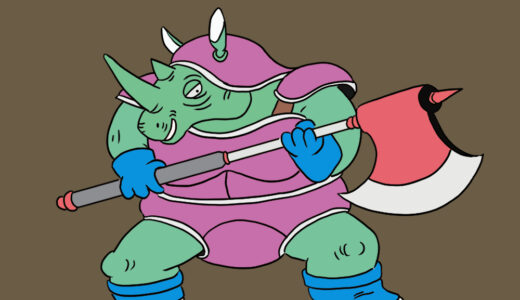 『Rhinoking』（Dragon Quest）Illustration