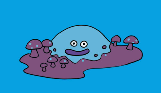 『Dank bubble slime』（Dragon Quest）Illustration