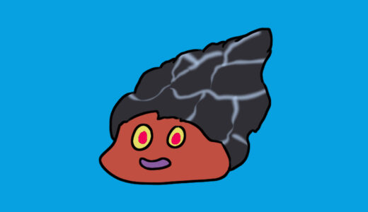 『Coal slime』（Dragon Quest）Illustration