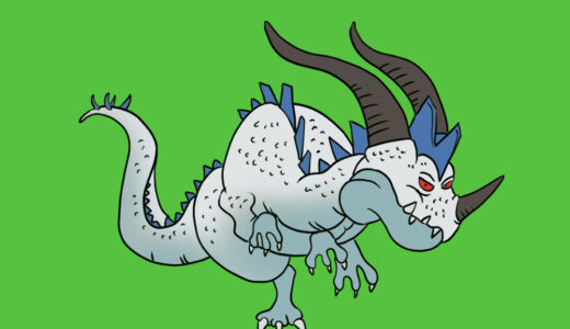 『Tundra dragon』（Dragon Quest）Illustration