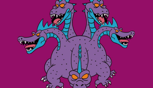 『King Hydra』（Dragon Quest）Illustration