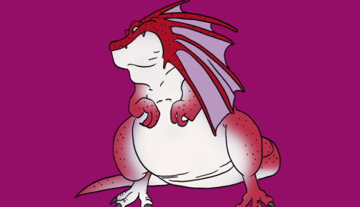 『Great Argon lizard』（Dragon Quest）Illustration