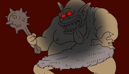 『Vicious Troll』（Dragon Quest）Illustration