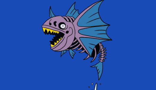 『BoneFish』（Dragon Quest）Illustration