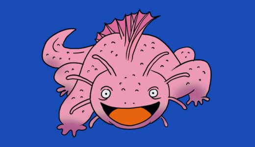 『Axolotl』（Dragon Quest）Illustration