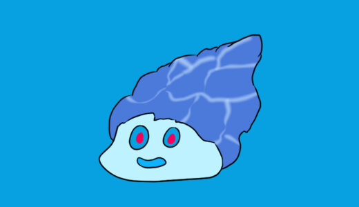 『Coal slime』（Dragon Quest）Illustration